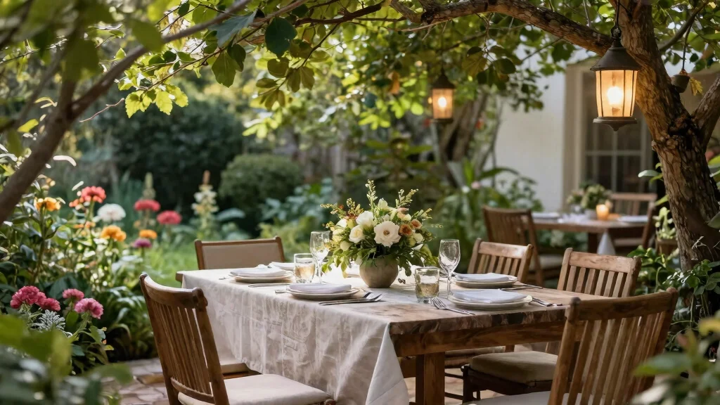 10 Garden Dining Area Ideas to Create a Beautiful Outdoor Space