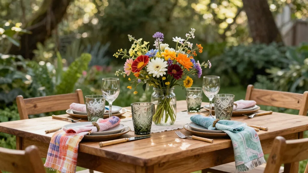 10 Garden Dining Table Decor Ideas to Impress Every Outdoor Guest