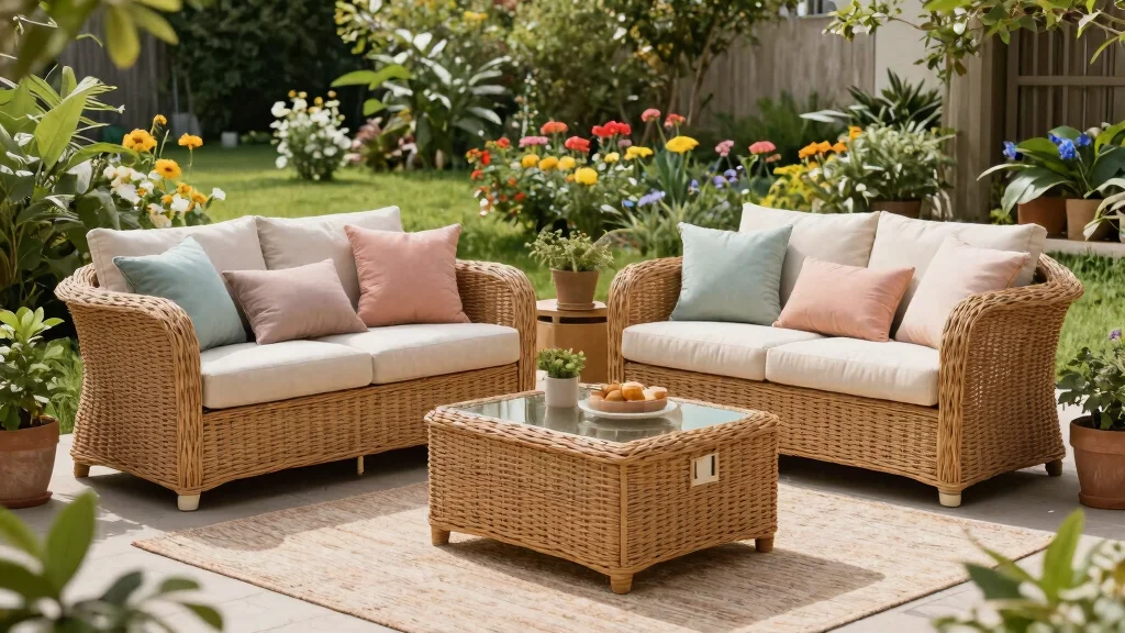 7 Best Wicker Patio Furniture Sets for a Relaxed Vibe