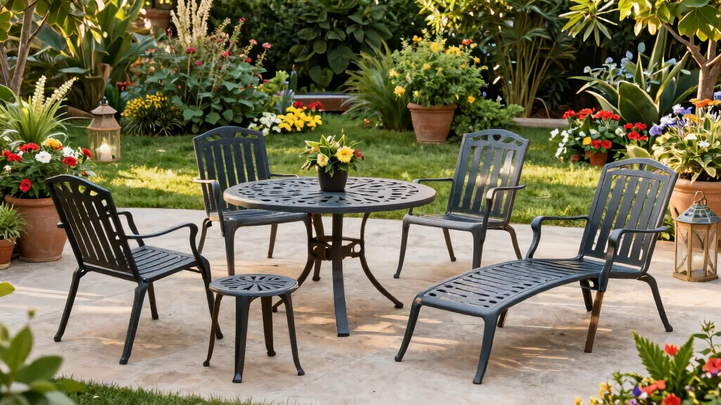 7 Metal Garden Furniture Picks for a Modern Outdoor Look