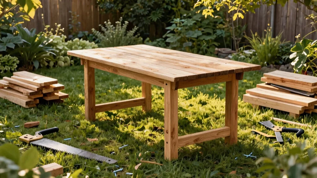 8 DIY Outdoor Dining Table Plans to Build Your Own Patio Table