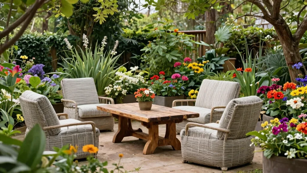 8 Garden Furniture Ideas for a Beautiful Outdoor Area