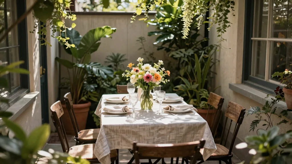 8 Narrow Outdoor Dining Tables Perfect for Small Patio Spaces