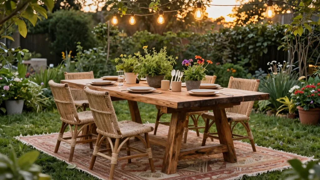 8 Outdoor Dining Area Ideas for a Stunning Backyard Setup