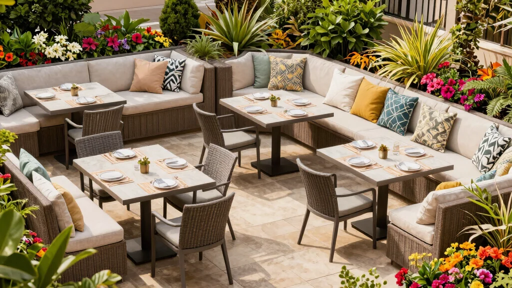 8 Outdoor Sectionals with Dining Table for Versatile Patio Living