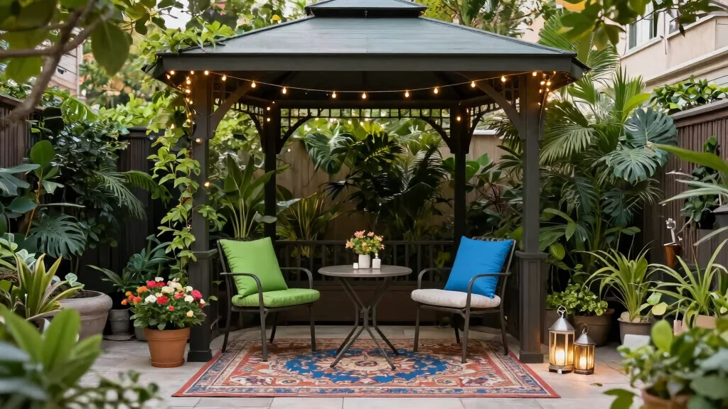 9 Gazebo Furniture Ideas to Turn Your Backyard into a Paradise
