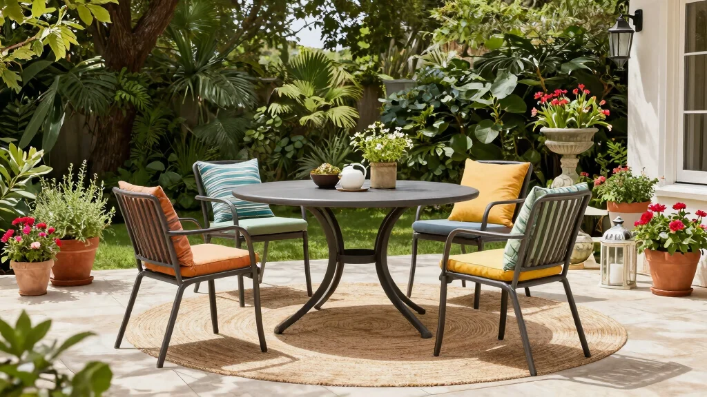 9 Metal Patio Furniture Ideas That Are Durable and Stylish