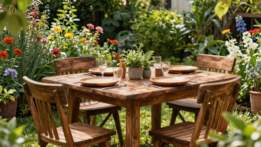 9 Wood Outdoor Furniture Ideas That Look Stunning Outside